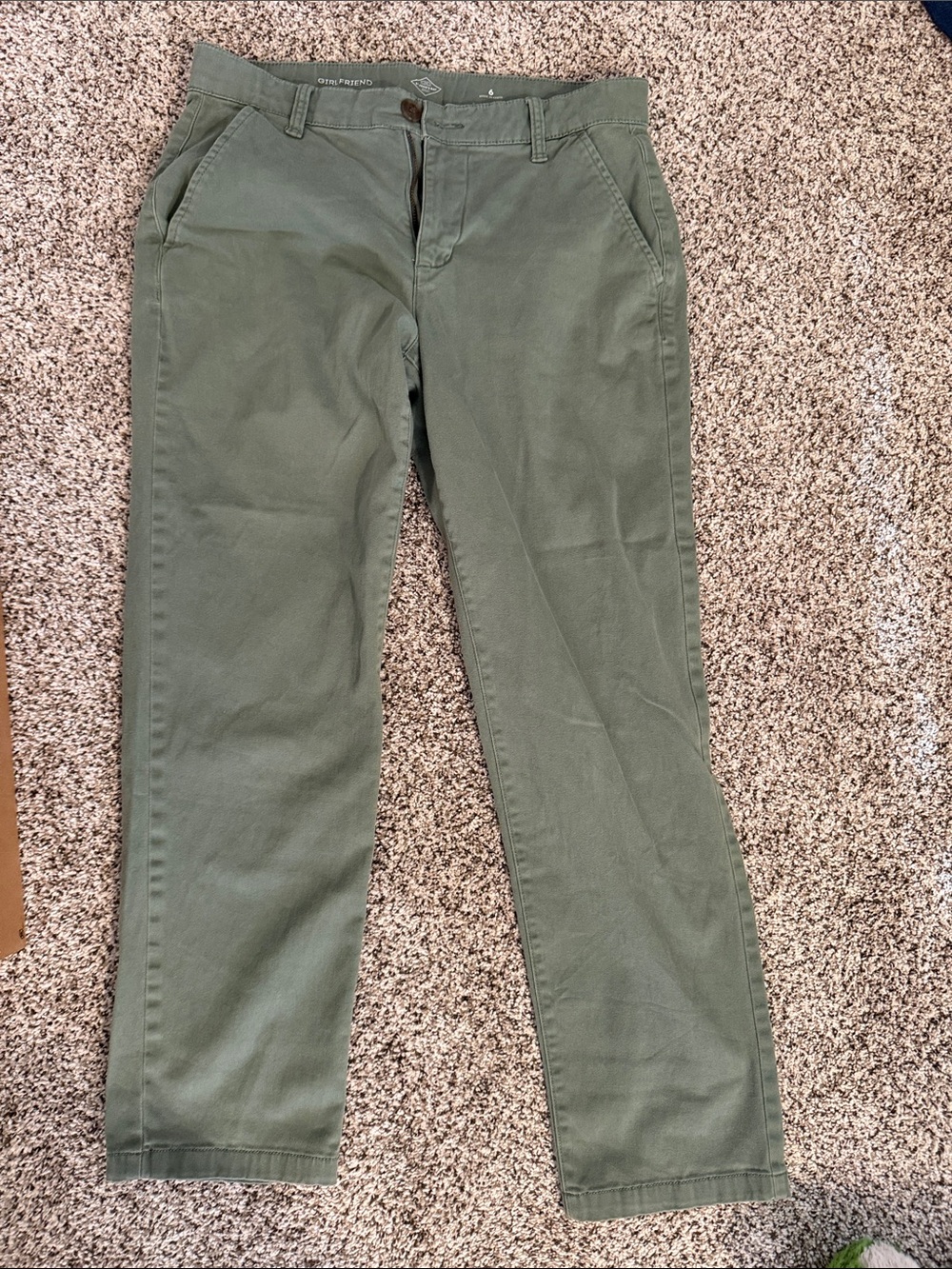 St. John's Bay Olive Green women’s Chinos